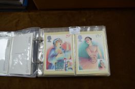 Album of Stamp Postcards