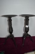 Pair of Bronze Stands