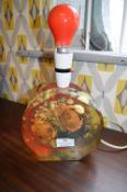 Vintage Lucite Aquatic Lamp