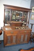 Victorian Mahogany Mirror Backed Sideboard