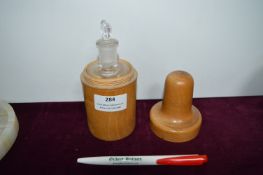 Boxwood Medicine Bottle Case