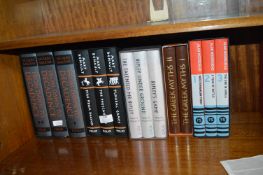 Fourteen Folio Society Boxed Books in Sets