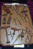 Twenty Assorted Vintage Corkscrews