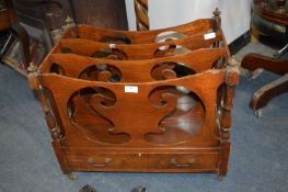 Reproduction Mahogany Canterbury