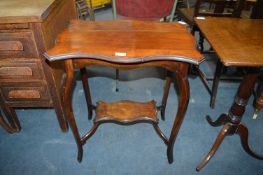 Edwardian Mahogany Occasional Table