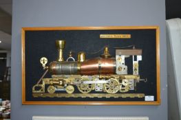 Framed Baldwin Loco 1870