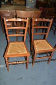 Pate Berger Seated Hall Chairs