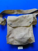 WWII British Gas Mask Bag with WD Arrow dated 194?