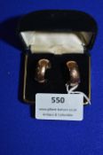 Pair of 9k Gold Earrings ~2.3g total