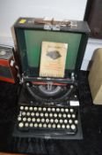 Imperial Portable Typewriter
