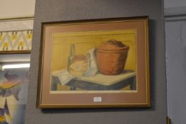 Framed Watercolour Still Life