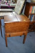 1930's Oak Sewing Table