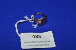 Scrap Gold Ring (some damage to hallmarks) ~4.3g