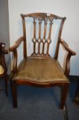George III Mahogany Side Chair circa 1765