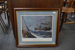 Framed Print of Southwest Weather Signed by Adrian Thompson