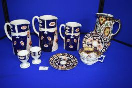Victorian Decorative Pottery Jugs etc.