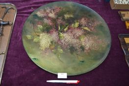 Painted Terracotta Charger by Long Part Terracotta Works, Torquay 18