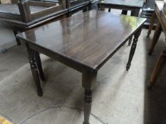 Dark Stained Wooden Dining Table ~120x75x77cm