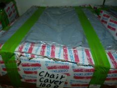 ~100 Grey Chair Covers