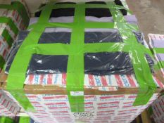 ~100 Mixed Chair Covers (Navy, Lilac, and Black)