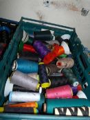 ~50 Spools of Assorted Part Used Thread and Yarn