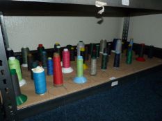~40 Spools of Assorted Part Used Thread and Yarn