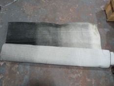 Grey & Black Kasmir Hali Rug ~240x160cm