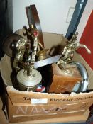 Box of Sport Trophies