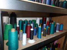 ~50 Spools of Assorted Part Used Thread and Yarn