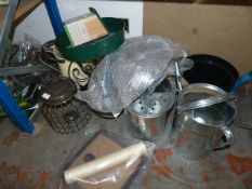 *Garden Accessories: Buckets, Bird Feeders, Riddle