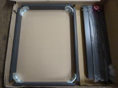 *Fifteen Grey Detroit Dining Table Base 500x600mm