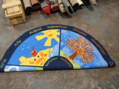 Round Calendar Rug ~200cm diameter