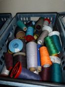 ~50 Spools of Assorted Part Used Thread and Yarn