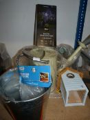 *Garden Accessories: Watering Can, Wind Chime Ligh