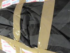 100 Stripped Black Chair Covers