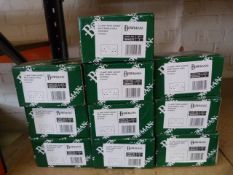 *10 Boxes of 13A Twin Socket with Single Pole Switches