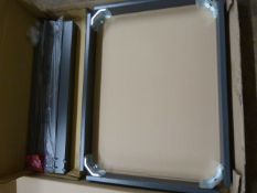 *Ten Grey Detroit Dining Table Base 500x600mm (no