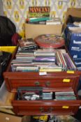 Three Drawers of CDs etc.
