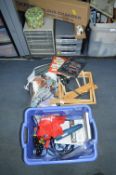 Storage Drawers Containing Craft Materials etc.