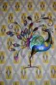 Metal Decorative Peacock Wall Art
