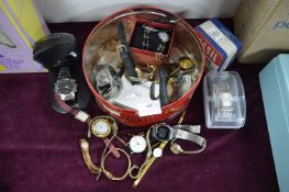 Ladies & Gents Wristwatches plus Parts and Spares