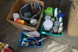 Tools, Paints, Patio Cleaner, etc.