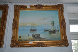 Oil on Canvas Seascape