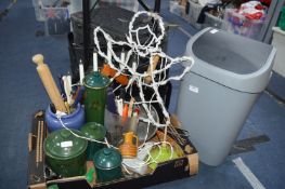 Kitchen Storage Jars, Utensils, Curver Bin, and Ch