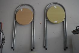 Pair of Folding Barstools