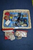 Vintage Costume Jewellery; Necklaces, Pearls, etc.