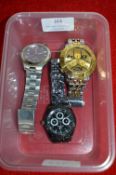 Three Gents Wristwatches by Sekonda and Orlando