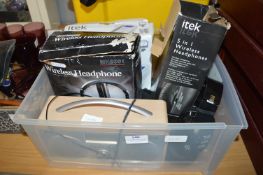 Logik DAB Radio, Wireless Headphones, etc.