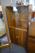 Mahogany Display Cabinet