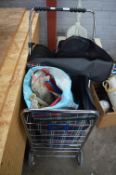 Shopping Trolley and Contents